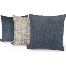 Elanora Home Dekoratif Kırlent Kılıfı,yüksek Kaliteli Dokuma Kumaş,leke Tutmaz,3’lü Set