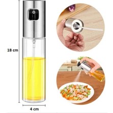  100 ml spreyli cam yağdanlık | zeytinyağı sirke sos püskürtücü cam şişe