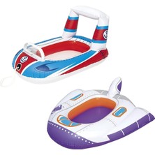 Bestway Renkli Taşıt Figürlü Çocuk Botu, Eğlenceli ve Rahat Ayakkabı