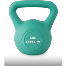 PremiumPort 6 kg Yeşil Dambıl Kettlebell, Sağlıklı Egzersiz Için Idealdir
