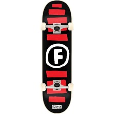 Feyza Design 8.0 Double Stripe Siyah Profesyonel Kaykay Kompleti