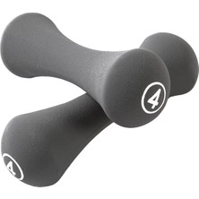 PremiumPort Sağlam ve Kullanışlı 2x4 kg Neopren Dambıl Seti, Evde Egzersiz Için Ideal