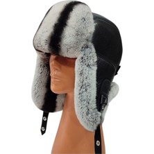 Zemheriden 👉gerçek Deri Kürklü Ayarlanabilir Pilot Şapka❤️el Işçiliği Ile Üretilmiştir.