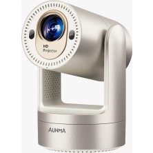 Bosile Taşınabilir Android Akıllı Projektör – Dahili Batarya ve Hoparlörlü, 1080P Hd / 4K Destekli, Wifi & Bluetooth Bağlantılı, Ev