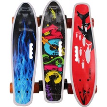 Feyza Design Işıklı Silikon Kaykay ile Eğlence Dolu Anlar