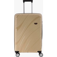 Ççs 5223 Polipropilen Orta Boy Seyahat Valizi Vizon