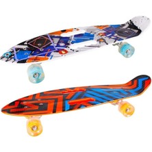 Feyza Design Işıklı Silikon Kaykay ile Eğlence Dolu Sürüş Keyfi