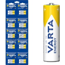 Ayt Varta 1.5 Volt Alkalin Aa Kalem Pil 2'li Yırtmalı (20'li Kartela Paket)