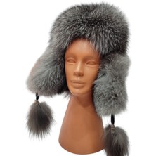 Zemheriden 👉 Hakiki Deri Kürklü Ushanka Premium