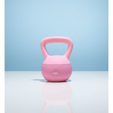 PremiumPort 4 kg Yumuşak Tabanlı Kettlebell, Güçlü ve Sessiz Antrenman Aracı