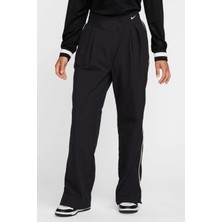 Nike Sportswear Swoosh Plus Woven Women's Pant Black Kadın Eşofman Altı Siyah