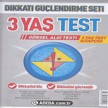 SHC4200 Dikkati Güçlendirme Seti 3 Yaş Test