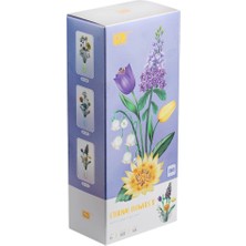 Timion LZ1672 Loz Çiçek Blok Seti 534 Parça-Vagon Life