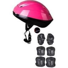 Feyza Design Çocuk Koruyucu Seti 7 Parça: Kask, Dizlik, Dirsek, Ellik, Scooter, Bisiklet, Paten