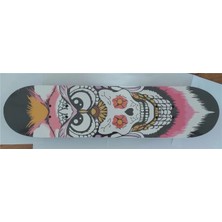 Feyza Design HT300 Silikon Teker Kaykay, Dayanıklı ve Esnek Kaykay, Renkli Tasarım