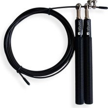 PremiumPort Siyah 3 Metre Ayarlanabilir Hızlı Atlama Ipi, Spor ve Egzersiz Için Ideal