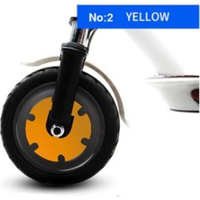 Feyza Design M365/PRO/1S Scooter Tekerlek Reflektör Etiketi, Desenli, Seri No 2