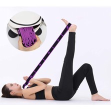 PremiumPort 8 Seviyeli Çok Fonksiyonlu Direnç Bandı ile Egzersiz ve Pilates Seti