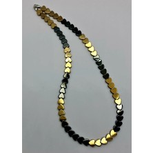 Kalpli Hematit Kolye