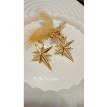 To Be Reborn Çelik Küpe Kuzey Yıldız