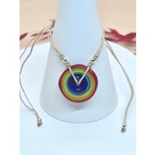 Karışık Renkli Ipli Bileklik