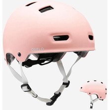 PremiumPort Pembe Çok Amaçlı Kask, Paten, Kaykay ve Scooter Için Güvenli Koruma