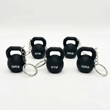 Atatuğ Hediyelik 3D Baskı Minyatür Kettlebell Dambıl Anahtarlık - Spor Tutkunlarına Özel Fitness Hediyesi