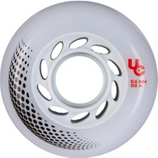 Feyza Design 64MM 88A 4'lü Agresif Paten Tekerleği Seti, Yüksek Performans