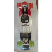 Feyza Design Işıklı Silikon Kaykay HT80, Eğlence ve Keşif Için Mükemmel Seçim