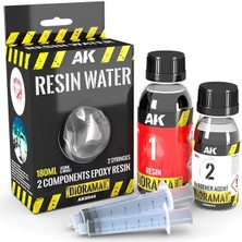 Ak Interactive Ak 8044 180 Ml. Su Dokusu, Çift Bileşenli Epoksi Resin