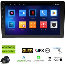 Dynamat RK-2001 Android Ekran Multimedya 9 Inç 4+64GB 4 Çekirdek Android 14