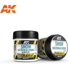 Ak Interactive Ak 8010 100 Ml. Snow Microballoons, Akrilik, Diorama Serisi Zemin Dokusu