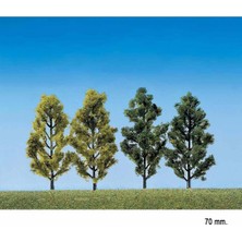 Faller 181405 Huş ve Kavak Ağaçları, 4 Adet