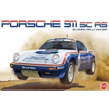 Nunu PN24011 1/24 Ölçek, Porsche 911 Sc/rs (1984 Oman Rally Winner), Otomobil Plastik Model Kiti