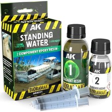 Ak Interactive Ak 8231 180 Ml. Durgun Su Dokusu, Çift Bileşenli Resin