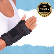 PremiumPort Yüksek Kaliteli Fileli Çift Taraflı Çelik Destekli El Bilek Ateli