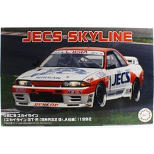 Fujimi ID-299 04746 1/24 Ölçek, Nissan Jecs Skyline (Skyline Gt-R [BNR32 Gr.a]) 1992, Yarış Aracı Plastik Model Kiti