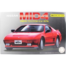 Fujimi Id-59 04718 1/24 Ölçek, Nissan Mıd4, (Cam Boyama Maskesi Ile), Otomobil Plastik Model Kiti