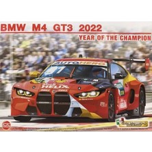 Nunu ZPN24045 124 Ölçek, Bmw M4 Gt3 (2022 Dtm Year Of Champion), Otomobil Plastik Model Kiti