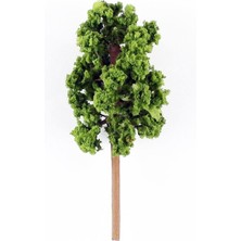 Hobbytime 7 Cm. Yassı Formlu Yaz Yeşili Ağacı Modeli, 3 Adet