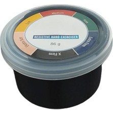 PremiumPort El Egzersiz Hamuru 86G Siyah - En Sert, Güçlü ve Dayanıklı