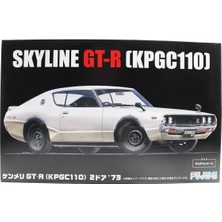 Fujimi Id-46 03926 1/24 Ölçek, Nissan KPGC110 Skyline Gt-R 2-Door 1973, Otomobil Plastik Model Kiti