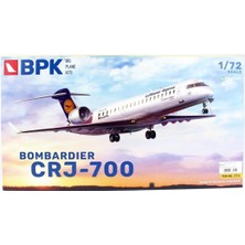 Big Planes Kits 7214 1/72 Ölçek, CRJ-700 7214 Lufthansa/brit Air Yolcu Uçağı, Plastik Model Kiti