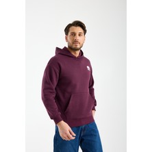 Nord Saga Kapüşonlu Sweatshirt Oversize %100 Pamuk