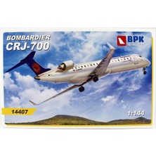 Big Planes Kits 14407 1/144 Ölçek, CRJ-700 Lufthansa Yolcu Uçağı, Plastik Model Kiti