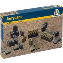 Italeri 0402S 1/35 Ölçek, Yakıt ve Su Bidonları, Plastik Model Kiti