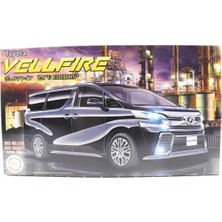 Fujimi C-Nx-1 06609 1/24 Ölçek, Toyota Vellfire Za G Edition (Black), Minibüs Plastik Model Kiti