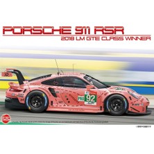 Nunu PN24040 1/24 Ölçek, Porsche 911 Rsr (2018 Lm Gte Class Winner), Otomobil Plastik Model Kiti