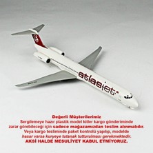 QD152 1/144 Ölçek, Yolcu Uçağı Sergilemeye Hazır Plastik Uçak Maketi