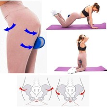 PremiumPort Mor Iç Bacak ve Kalça Egzersiz Aleti, Portatif Pelvic Fitness Tool